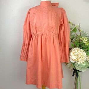 HAPPY x NATURE dress | star dress in peach | NWT new | size small | Kate Hudson
